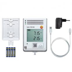 Alternative view of testo 160 IAQ Wi-fi Datalogger