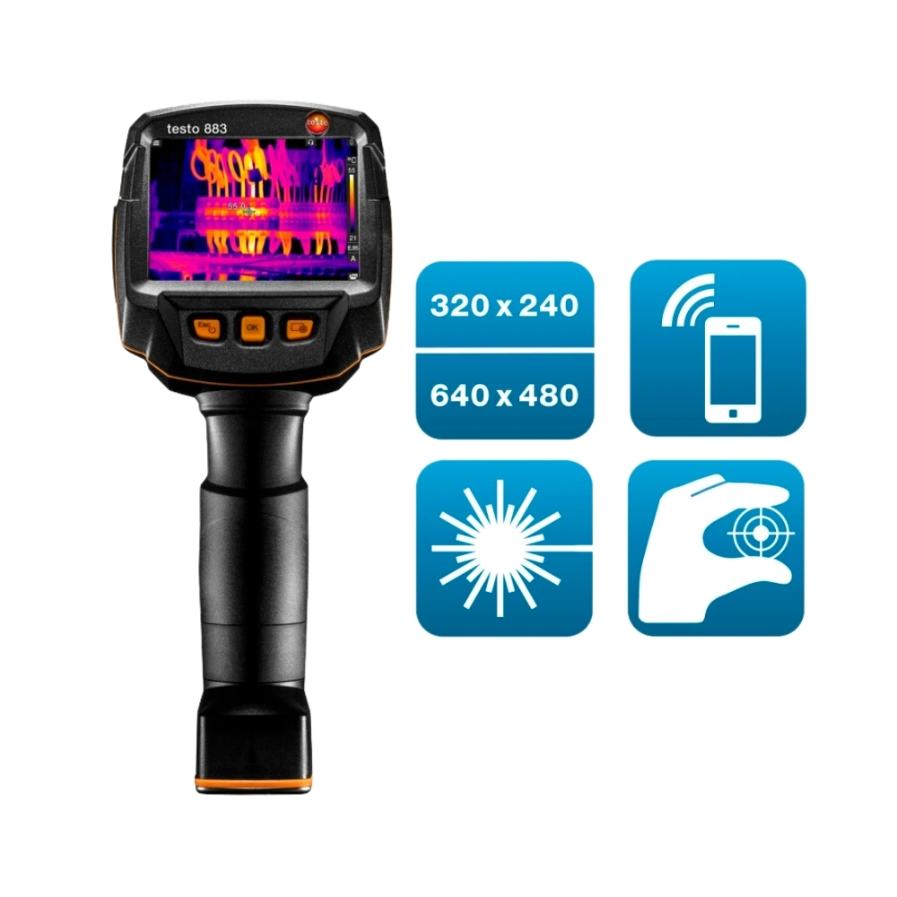 testo 883 Termal Kamera Seti