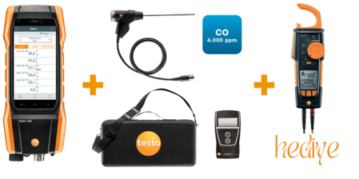 TESTO 300 İLERİ SEVİYE SET 2 + TESTO 770-3 PENS AMPERMETRE HEDİYE