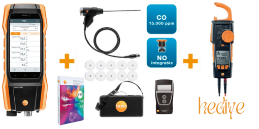 TESTO 300 UZUN ÖMÜRLÜ SET 4 - TESTO 770-3 PENS AMPERMETRE HEDİYE